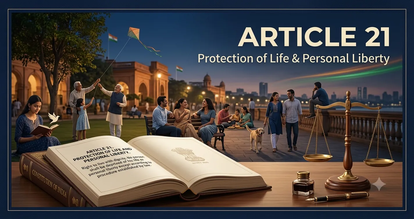 Article 21 - Protection of Life and Personal Liberty