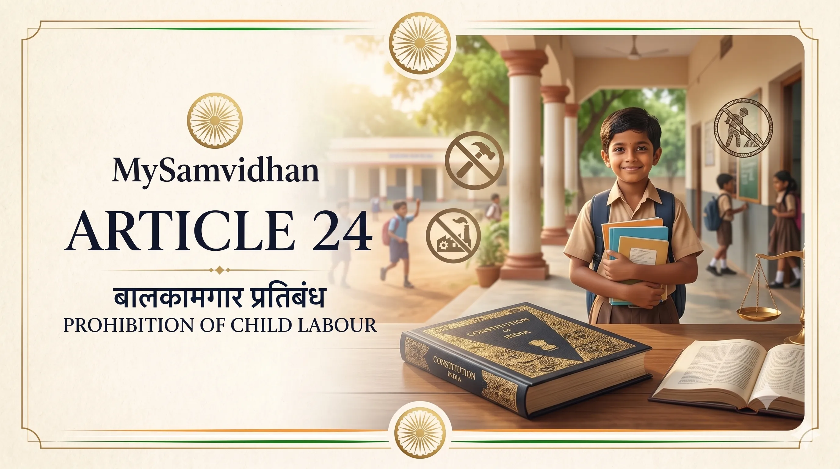 Article 24 - Prohibition of Employment of Children in Factories, etc.