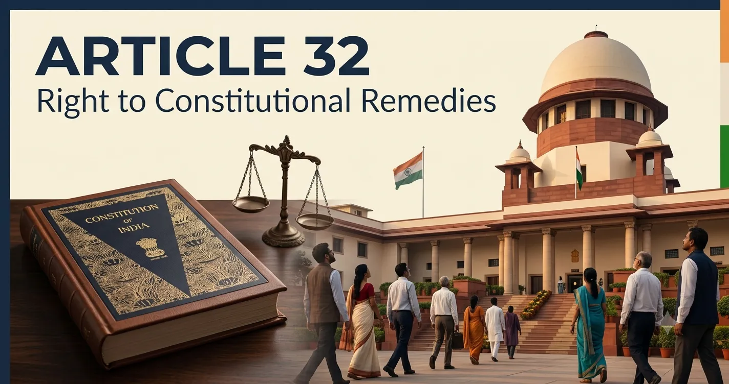Article 32 - Right to Constitutional Remedies