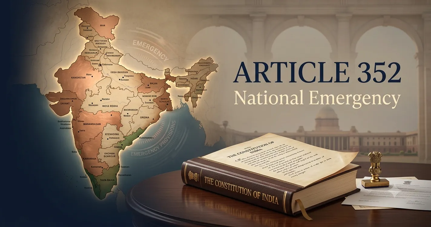 Article 352 - Proclamation of Emergency